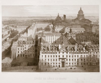 吕塞·路易·勒·格兰大酒店（Lycee de Louis-le-Grand），巴黎，1867年 作者 不明