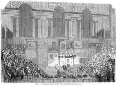 里昂·普法费尔（Lyon Playfair），苏格兰化学家和政治家，演讲，1852年 作者 不明