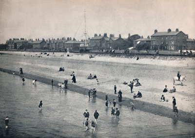 莱瑟姆（Lytham）-从码头出发，1895年 作者 不明