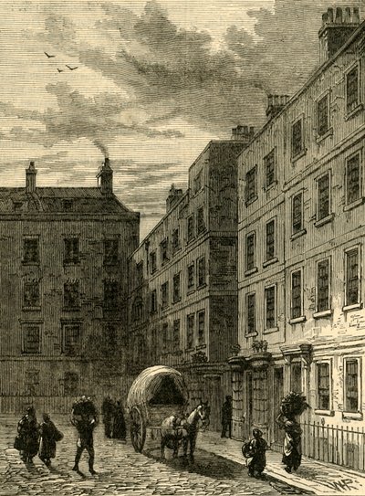 1881年，塔维斯托克街Macklins House。 作者 不明