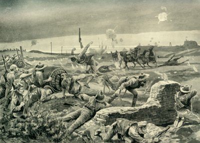 Mafeking：1901年，埃洛夫斯在Attack灾前夕进行了绝望的进攻。 作者 不明