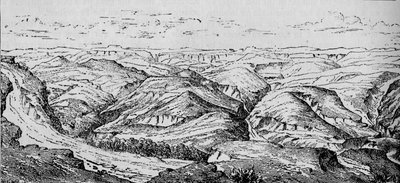 玛格达拉和巴什洛山谷，大约1880年 作者 不明