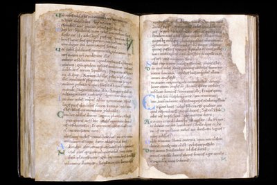 Manche N* 066, Ville de Mortain, Tresor de la collegiale Saint Evroult, Evangeliaire du 10eme s. 作者 不明