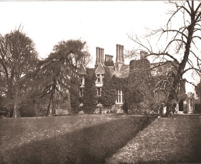 白金汉郡斯托克彭斯（Stoke Poges）庄园大厦，1894年。 作者 不明