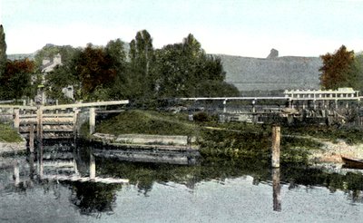 Mapledurham Lock，牛津郡，二十世纪 作者 不明
