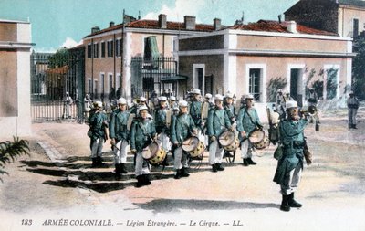 法国外国军团行军乐队，c1910 作者 不明