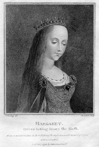 玛格丽特或安茹，女王妃或亨利六世，1792年 作者 不明