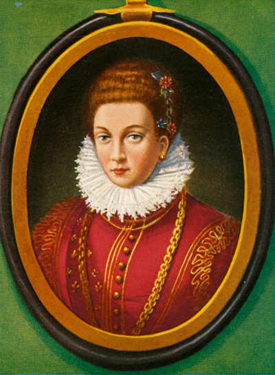 玛丽亚·德·美第奇（Maria De Medici），1933年。 作者 不明