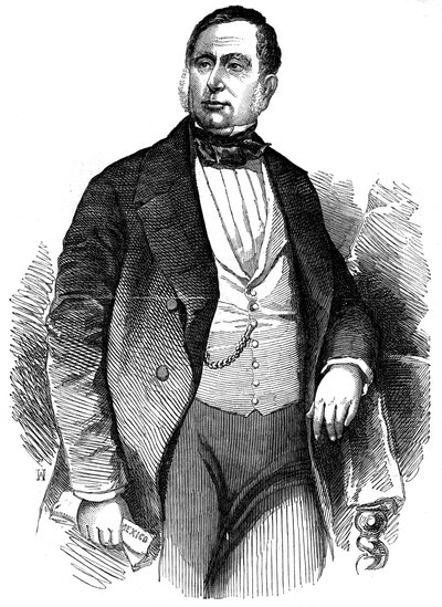 马里亚诺·阿里斯塔（Mariano Arista），墨西哥将军和政治家，1853年 作者 不明