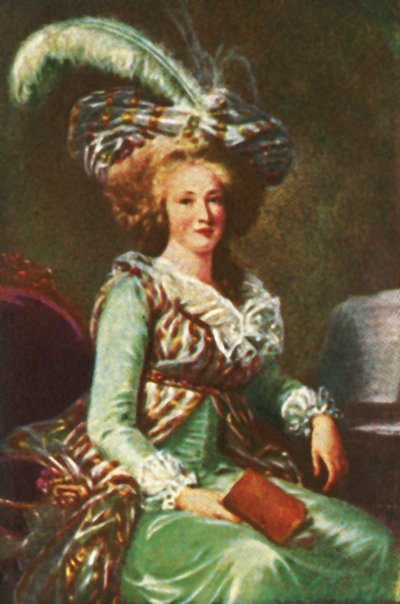 玛丽·安托瓦内特（Marie Antoinette），约1928年。 作者 不明