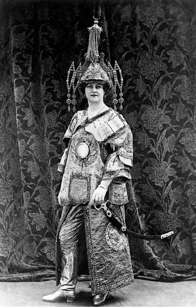 玛丽·斯图霍尔姆（Marie Studholme）1875-1930，英国女演员，1900年代 作者 不明