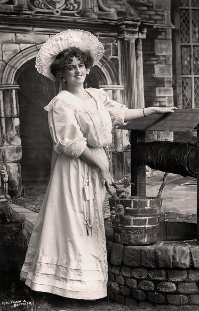 玛丽·斯图霍尔姆（Marie Studholme）1875-1930，英国女演员，1900年代 作者 不明
