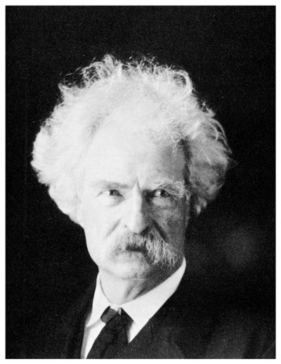 美国小说家马克·吐温（Mark Twain）晚年，大约在1890年代至1955年 作者 不明