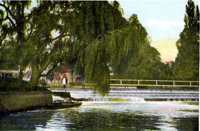 Marlow Weir，白金汉郡，二十世纪 作者 不明