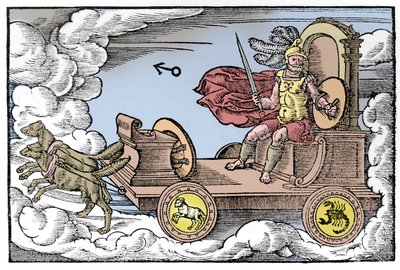 火星，罗马战争之神，1569年 作者 不明