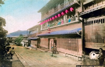 日本长崎丸山 作者 不明