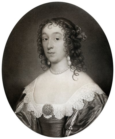 玛丽·克伦威尔（Mary Cromwell），伯爵夫人·福孔伯格（Countess Fauconberg），奥利弗·克伦威尔（Oliver Cromwell）的三女儿，1899年， 作者 Unbekannt