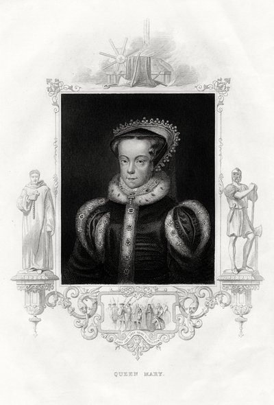 玛丽一世（Mary I 1516-1558），又称玛丽·都铎（Mary Tudor），1860年 作者 不明