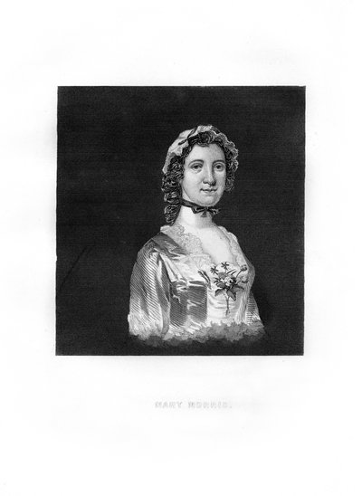 玛丽·莫里斯（Mary Morris），1872年 作者 不明
