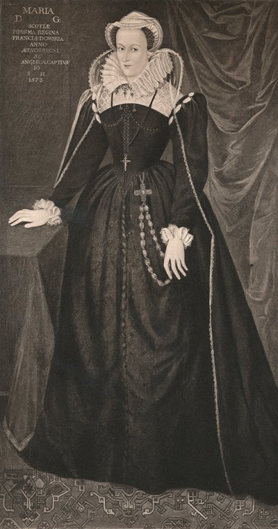 玛丽，苏格兰女王，16世纪，1904年 作者 不明