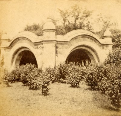 草甸港拱门，展望公园，c1880年代。 作者 不明