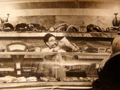 苏联一家苏联食品商店的肉类柜台，1960年代 作者 不明