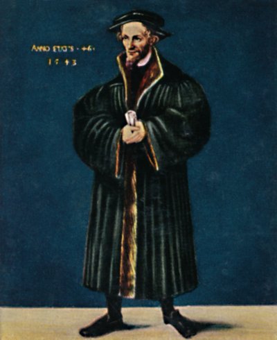 Melanchton 1497-1560，1934年。 作者 不明