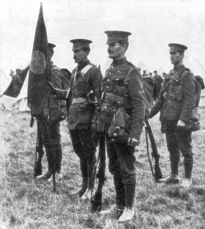 帕特里夏公主公主加拿大轻步兵团，1915年 作者 不明