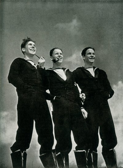 皇家海军士兵，c1943。 作者 不明