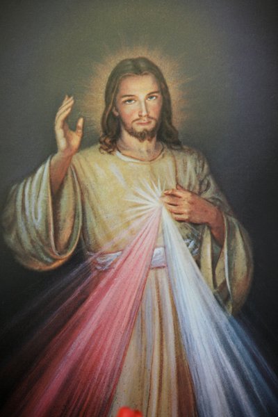 Merciful Christ painting Macau China 作者 不明