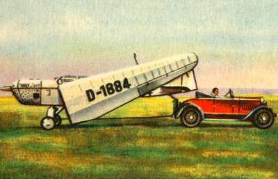Messerschmitt M 23c飞机，1920年代，1932年。 作者 不明