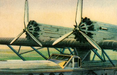 金属飞机螺旋桨，1932年。 作者 不明