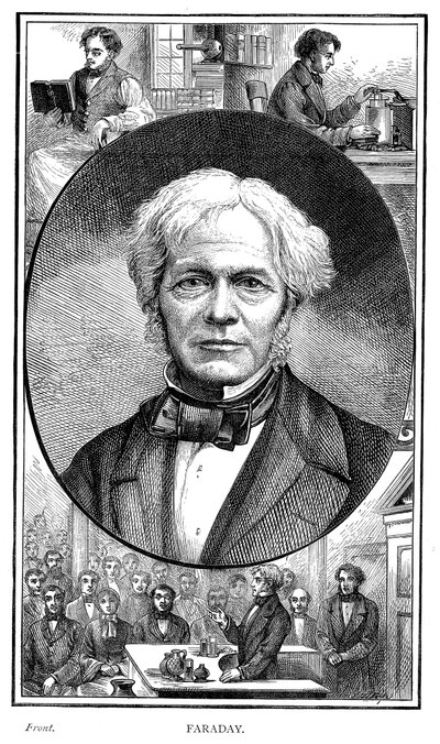 迈克尔·法拉第（Michael Faraday），英国物理学家和化学家，1881年 作者 不明