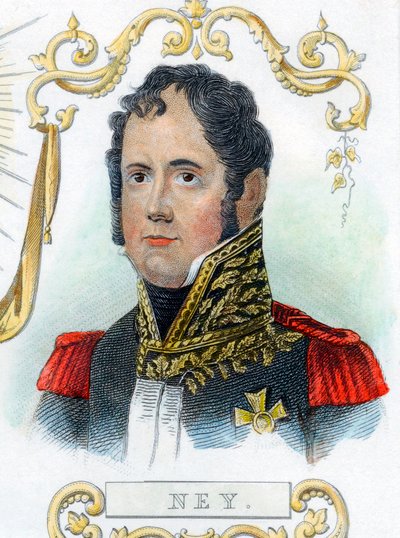 米歇尔·内（Michel Ney），法国士兵，c1830 作者 Unbekannt