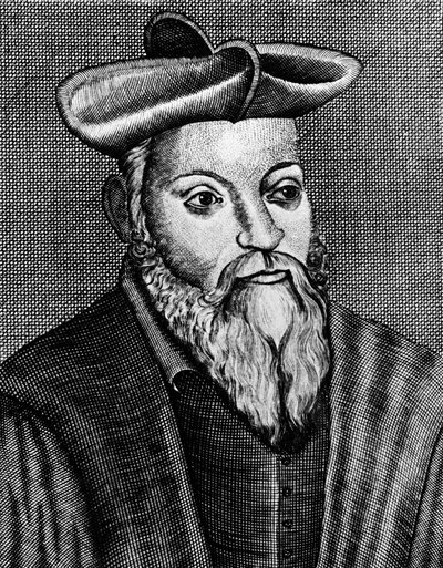 Michel Nostradamus 1503-1556，法国医师和占星家，十七世纪 作者 不明