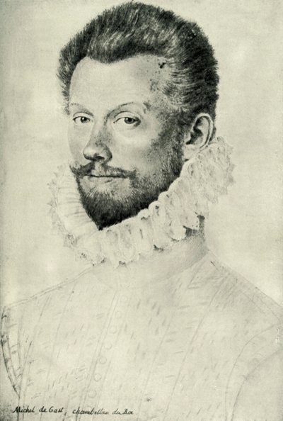 米歇尔·德·加斯特（Michel de Gast），1575年，1907年。 作者 不明