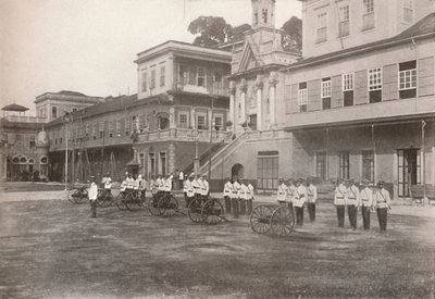 宪兵：机枪区，1914年 作者 不明
