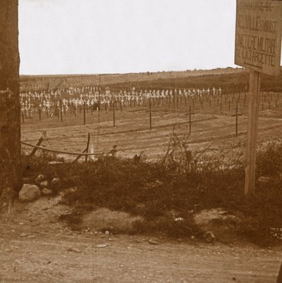 法国北部诺伊维尔圣瓦斯特军事公墓c1914-c1918 作者 不明