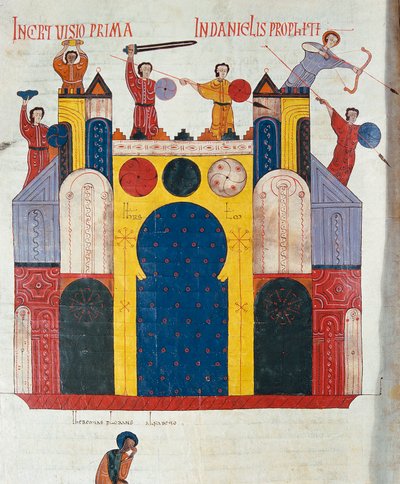 Miniature from the Commentaries on the Apocaypse 作者 不明