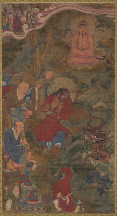 龙的奇迹，1600年代。 作者 不明