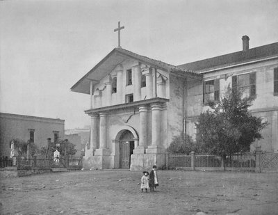 多洛雷斯任务（Mission Dolores），加利福尼亚州旧金山，c1897年。 作者 不明