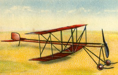 双翼飞机型号，1932年。 作者 不明