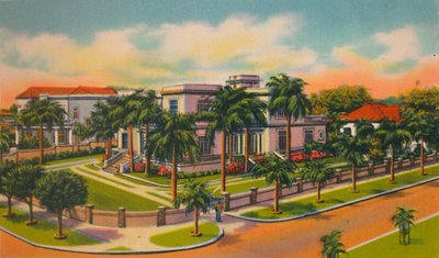 巴兰基亚（Barranquilla），埃尔普拉多（El Prado）的现代住宅，建于1940年代 作者 不明