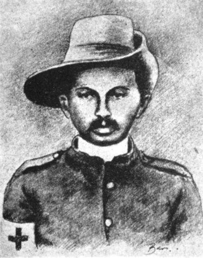 印度民族主义领袖莫汉达斯·甘地（Mohandas Gandhi），1906年 作者 不明