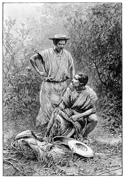 南美洲的莫霍斯印第安人，1895年 作者 不明