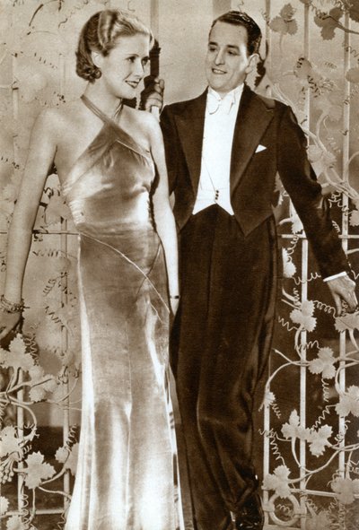 莫莉·拉蒙特（Molly Lamont）和吉恩·杰拉德（Gene Gerrard），演员，1933年 作者 不明