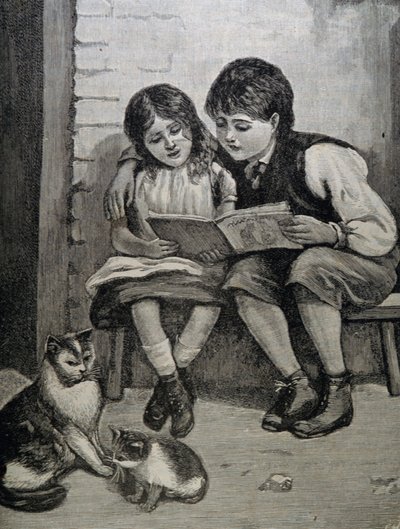 妈妈的图画书。来自1892年的巴纳瓦南。 作者 不明