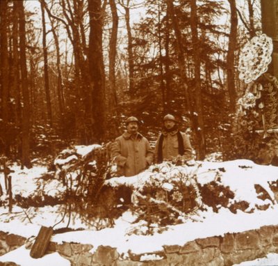 猎人纪念碑，Chipotte Pass，法国东部，c1914-c1918 作者 不明