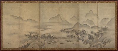 月光景观，摄于1500年代后期。 作者 不明