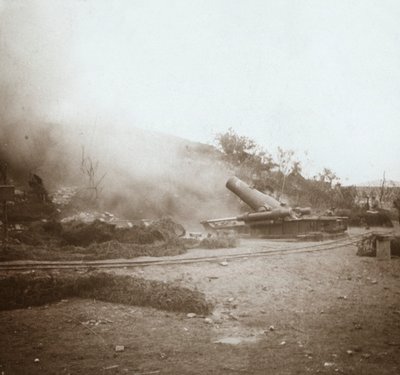 迫击炮，法国北部索姆，c1914-c1918 作者 不明